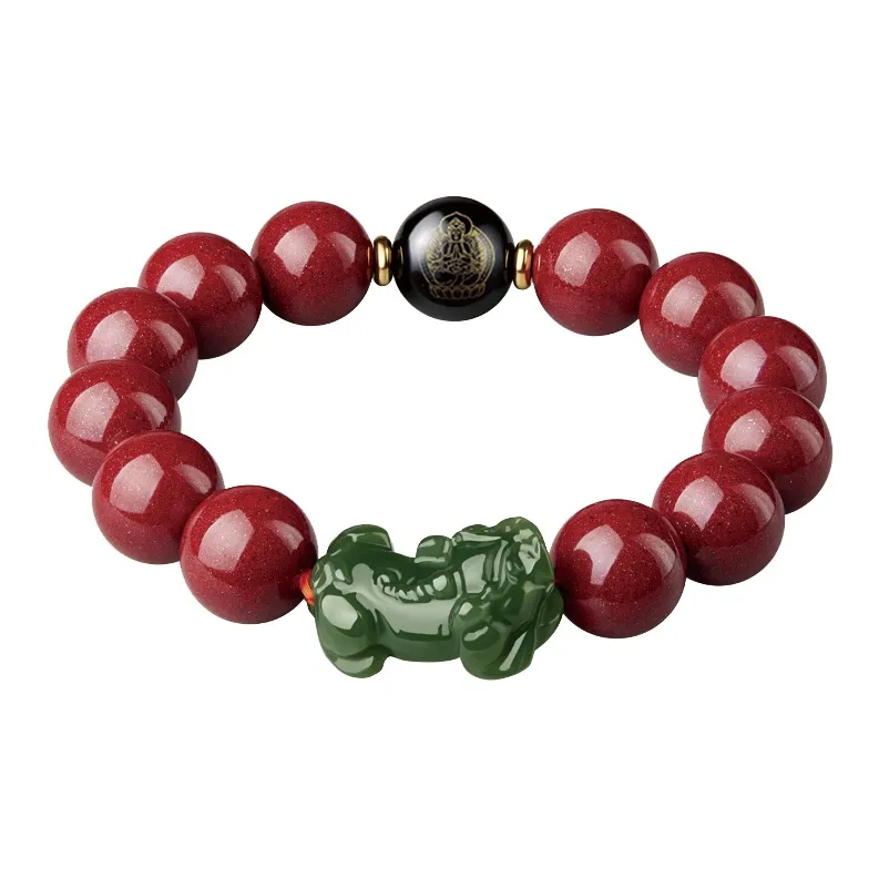 Yi Mingju Cinnabar Bracelets Unisex-0