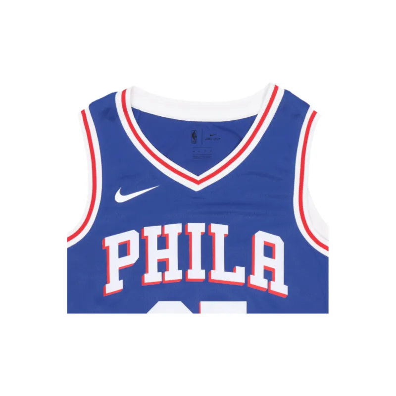 Nike NBA Jersey Icon Edition Basketball Jersey Men's Blue-2