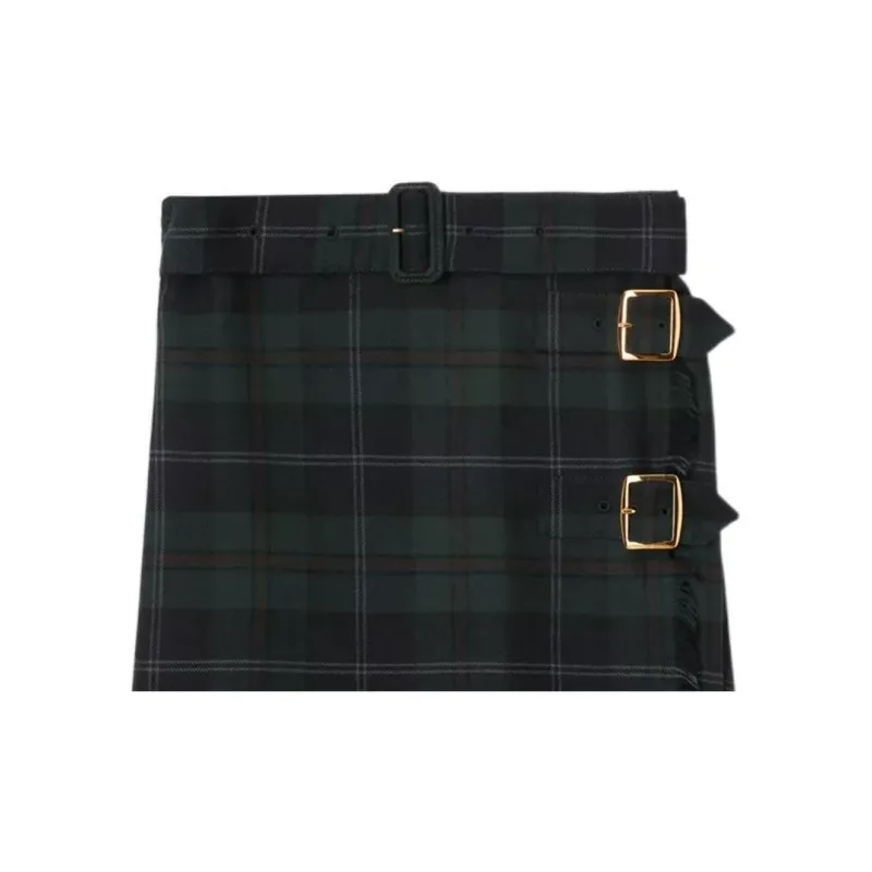 Burberry Check-pattern Skirt-3