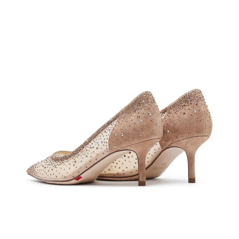 Staccato Starry Fairy Shoes Slim Heel Wedding Shoes High Heels 6CM Women's-3