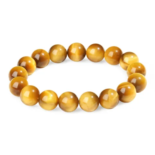 PUTUOSHANWENCHUANG Tiger's Eye Stone Bracelets Unisex