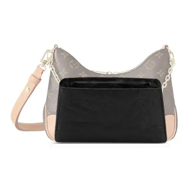 Cow Leather Bag Accessory Women's Beeswax/Black-19
