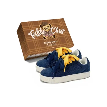 Teddy Bear Collection Anti Slip And Wear Resistant Balance Coverage Low Top Skateboard Shoes Unisex