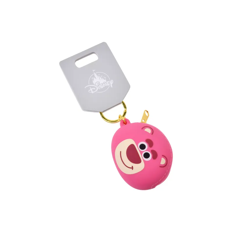 Disney Leather Coin Purse Unisex Pink-3