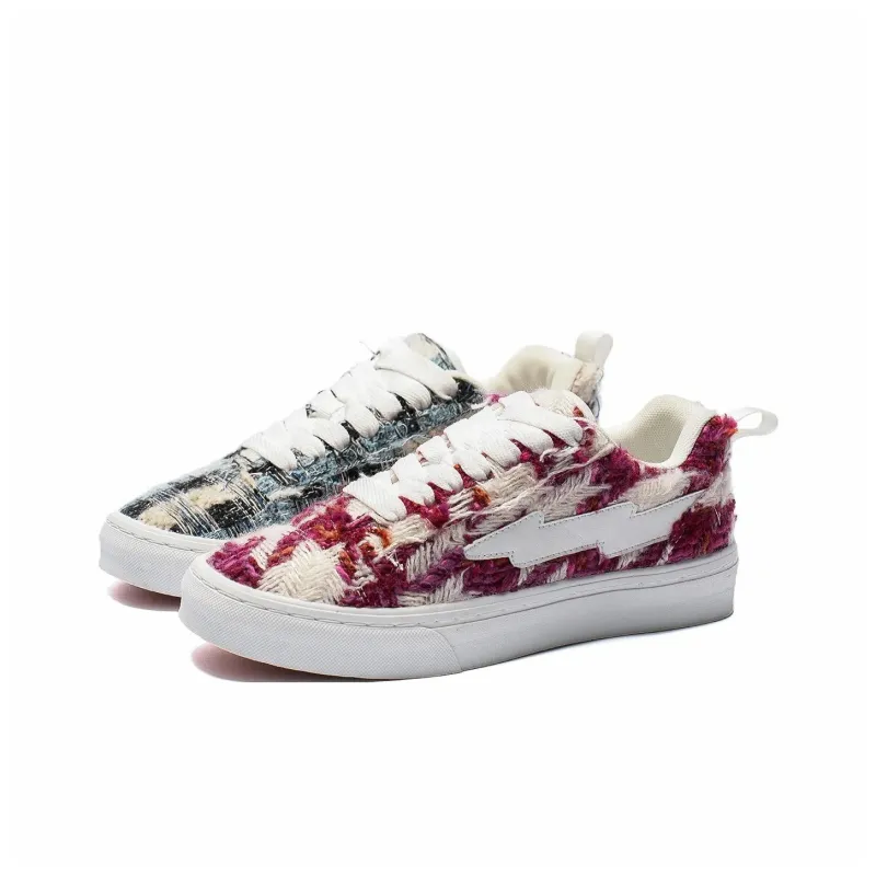 Circle Small Coverage Cushioning Wear-Resistant Lightweight Low-Top Skateboard Shoes Unisex Box Included-20