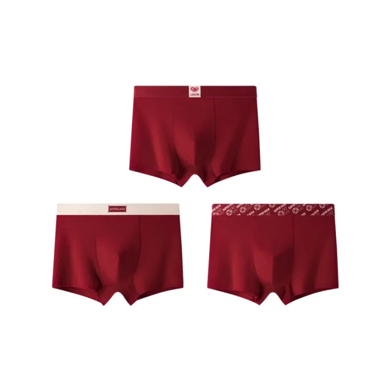 Qiao Ni Tong Underpants Men's 3 Pack-0