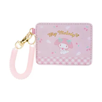 Sanrio PU Patch PVC Document Wallet Card Holders Regular Women's Light Pink