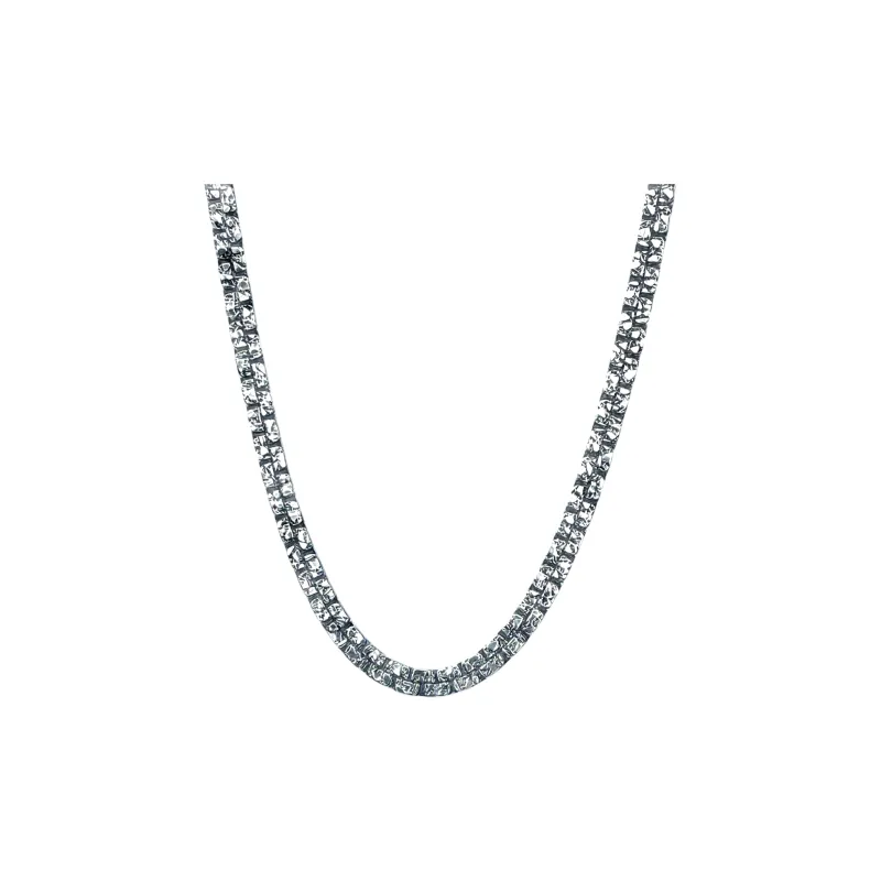SHIYI N CIFANG 925 Sterling Silver Necklaces Men's-0