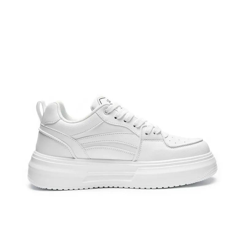 LAZY BONS Anti-Slip Wear-Resistant Lightweight Breathable Height Increasing Low-Top Skateboard Shoes Unisex-3