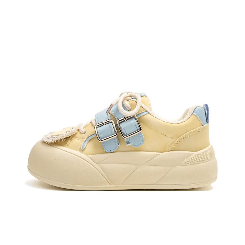 STAE Anti-Slip Wear-Resistant Low-Top Skateboard Shoes Women's Box Included-1