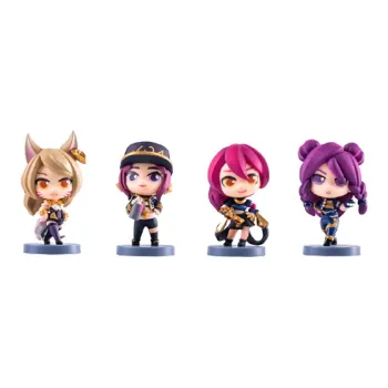 LEAGUE OF LEGENDS League Of Legends Character K/DA Mini Set Chibi Figures