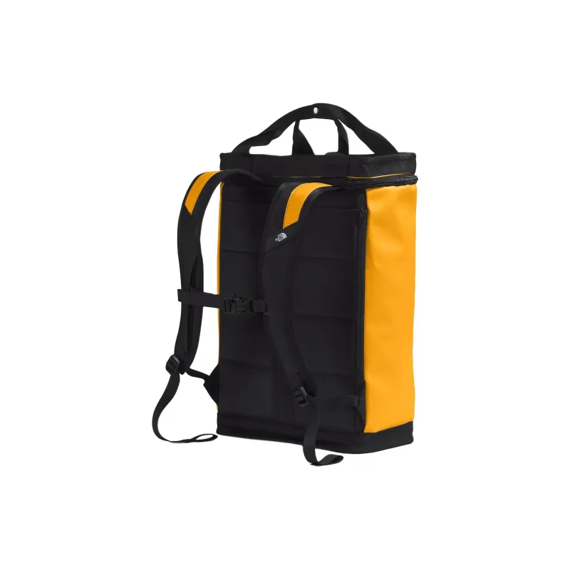 THE NORTH FACE Recycled Polyester Backpack Large Size Unisex Summit Gold & Black-2