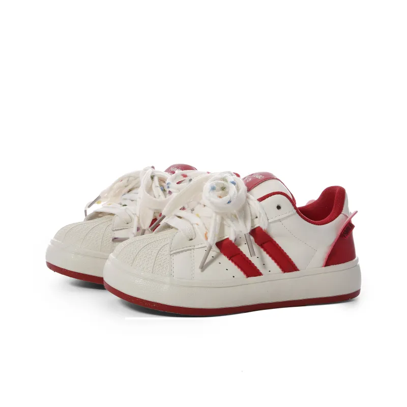 Cob Wear-resistant And Lightweight Low-Top Skateboard Shoes Women's-14