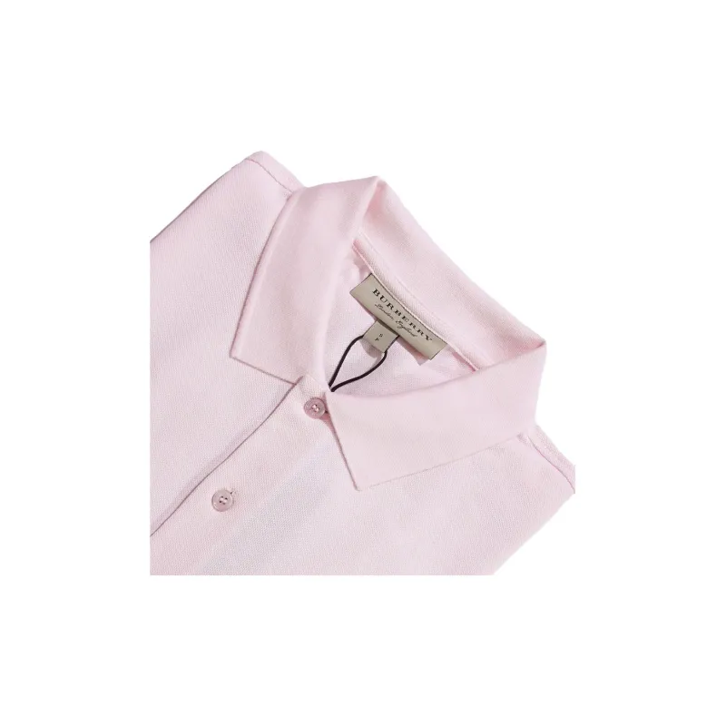 Burberry Polo Shirts Men Pink-4