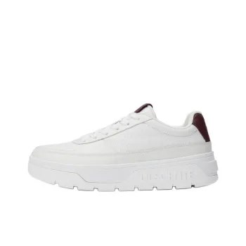 DESCENTE Dualis Anti Slip Wear Resistant Low Top Casual Shoes Women's White Brown