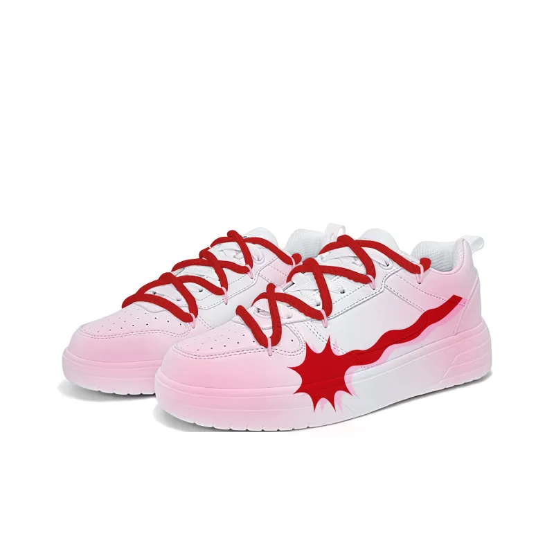 Cold Cicadas Yesterday Slip Resistant Lightweight Breathable Low Top Skateboard Shoes Unisex-1