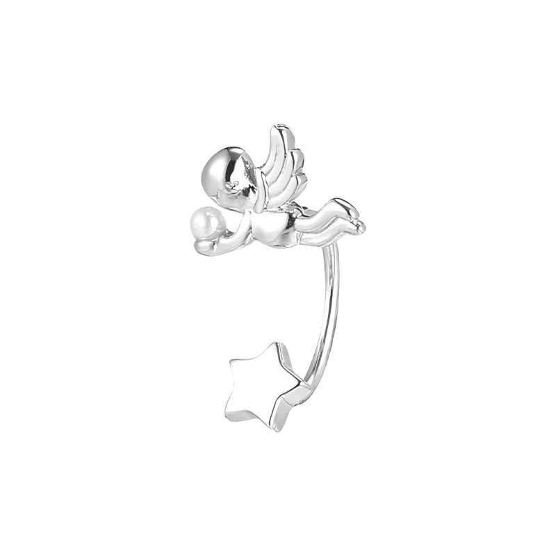 EAR PARTNER Titanium Steel Earrings Women's-3