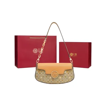 Pmsi Cow Leather Shoulder Bag Women's Multicolor