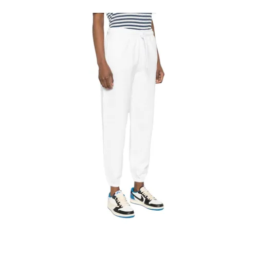 Polo Ralph Lauren SS24 Knitted Sports Pants Women's White