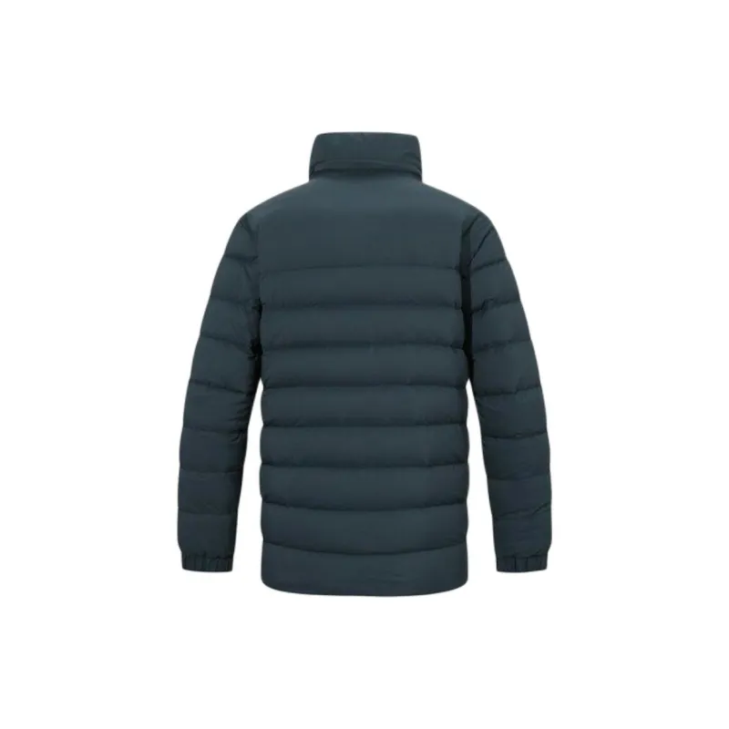 KOLON SPORT Puffer Jacket Men's Gray Marine Blue-3