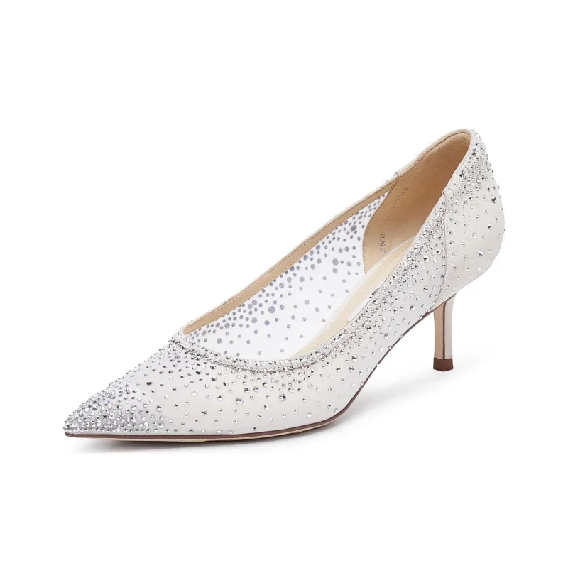 Staccato Starry Fairy Shoes Slim Heel Wedding Shoes High Heels 6CM Women's-5