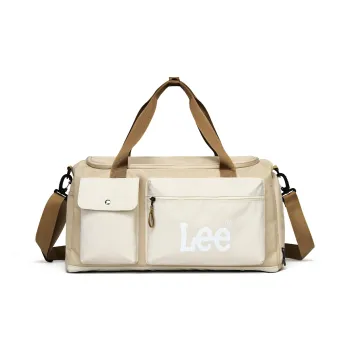 Lee Fabric Shoulder Bag Crossbody Bag Gym Bag Unisex Khaki