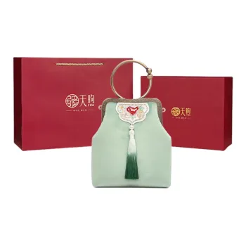 Pmsi Flannelette Single Price Crossbody Handbag Women's Light Green