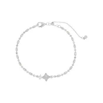 Roaelove S925 Silver Zircon Bracelets Women's