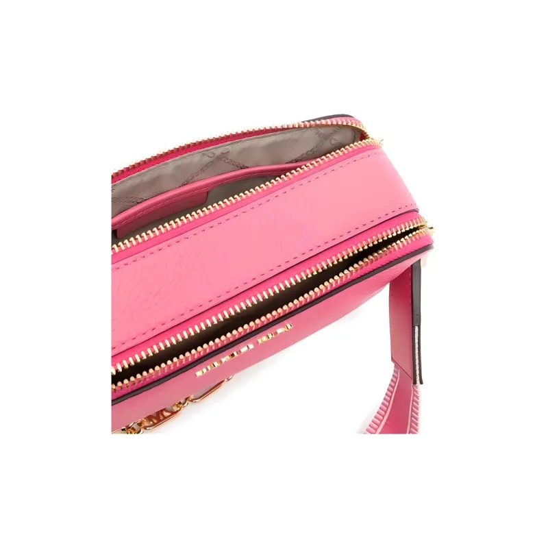 MICHAEL KORS Calfskin Shoulder Bag Crossbody Bag Women's Fuchsia-4