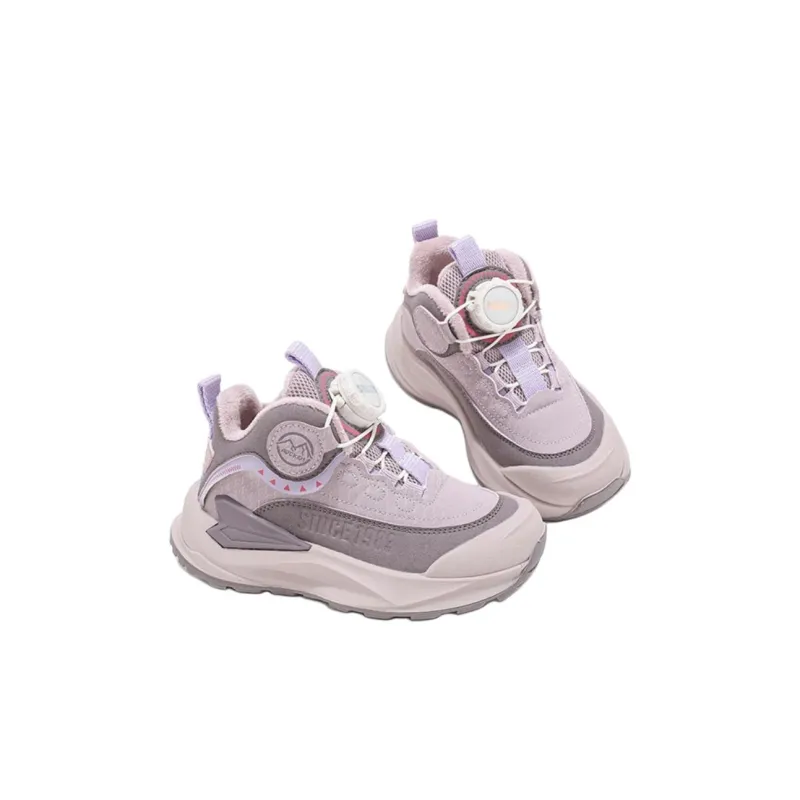 ABC KIDS Slip Resistant Cushioning Lightweight Cushioning Warm Kids Lifestyle Shoes Pink Purple Kids'-3