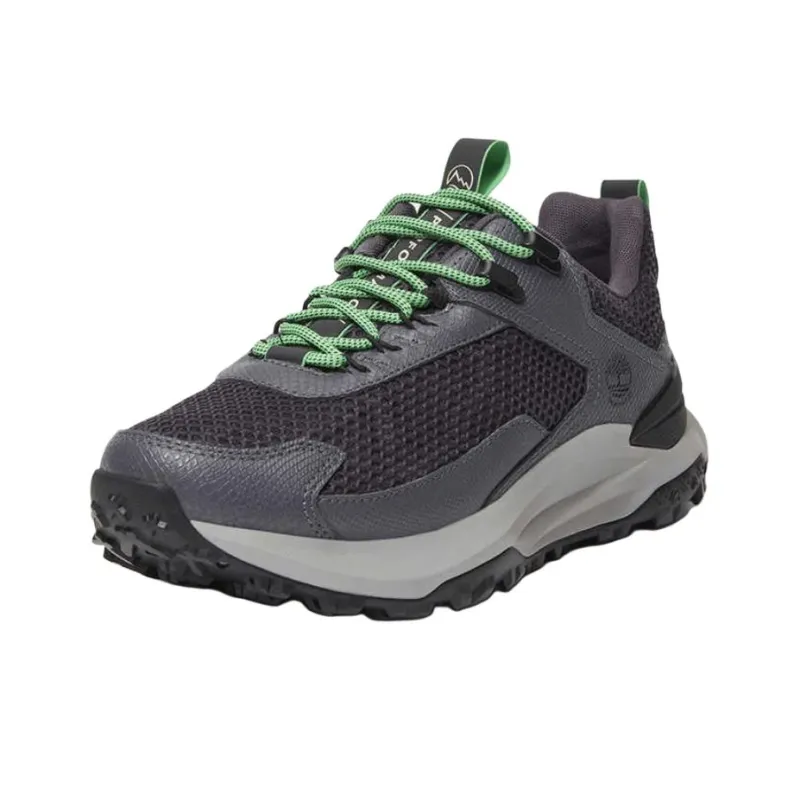 Timberland Motion Anti Slip And Wear Resistant Breathable Low Top Trekking Shoes Men's Dark Gray-1