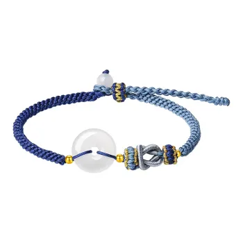 Lao Feng Xiang Chalcedony Bracelets Unisex