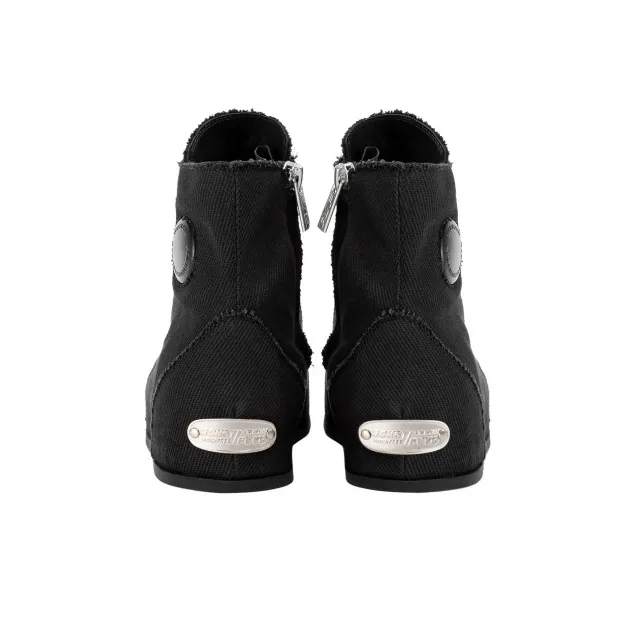FVVO Anti-Slip And Wear-Resistant Lightweight Height Increasing High-Top Canvas Shoes Unisex-10
