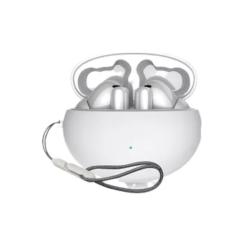 CHRROTA Compatible With Huawei Freebuds 6i Silicone Transparent Headphone Protective Case For Bluetooth Earphones