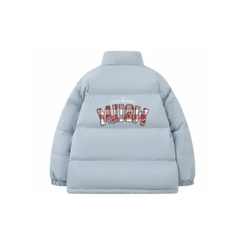 MIIOW Trend Party Series Puffer Jacket Unisex Moonlight Blue