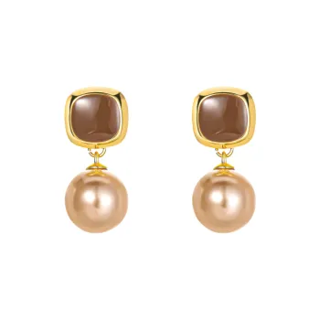 ONEKISS Drip Glaze Earrings Women's