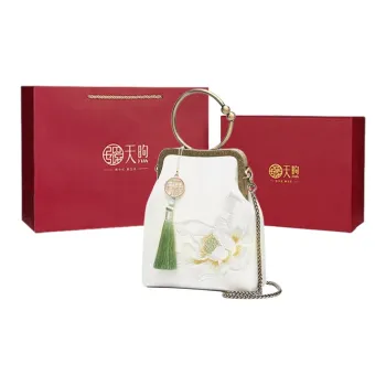 Pmsi Fabric Shoulder Bag, Handbag Women's White