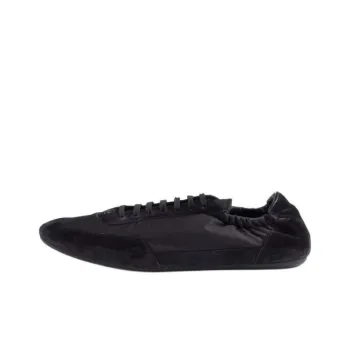 PRADA Collapse Low Top Casual Shoes Women's Black