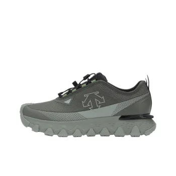 DESCENTE SKI STYLE Anti Slip Wear Resistant Low Top Hiking Shoes Men's Dark Gray