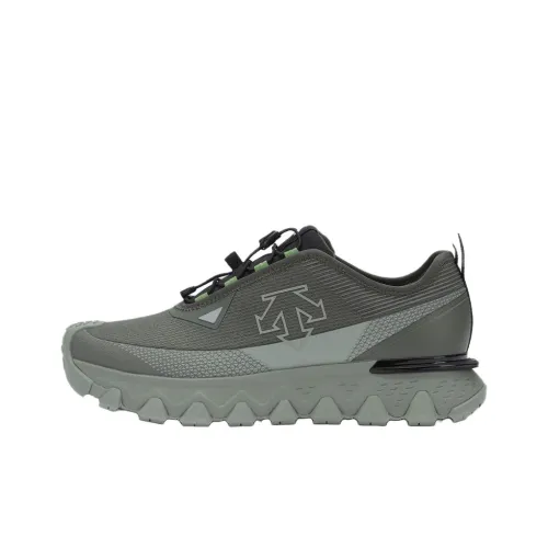 DESCENTE SKI STYLE Anti Slip Wear Resistant Low Top Hiking Shoes Men's Dark Gray