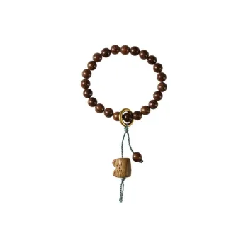 Jinghua Record Golden Sandalwood Bracelets Unisex