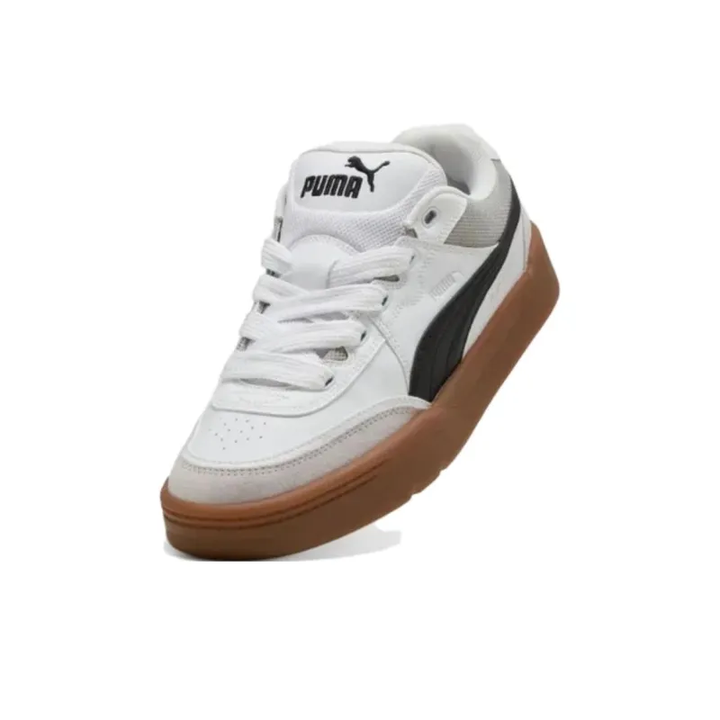 PUMA Park Lifestyle SK8 White Black Feather Gray-2