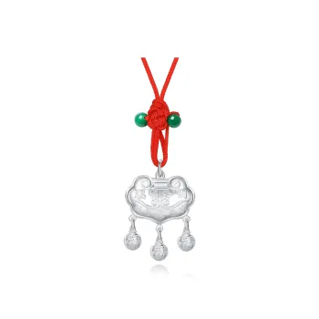 MIAOYINGE 999 Fine Silver Necklaces Kids'