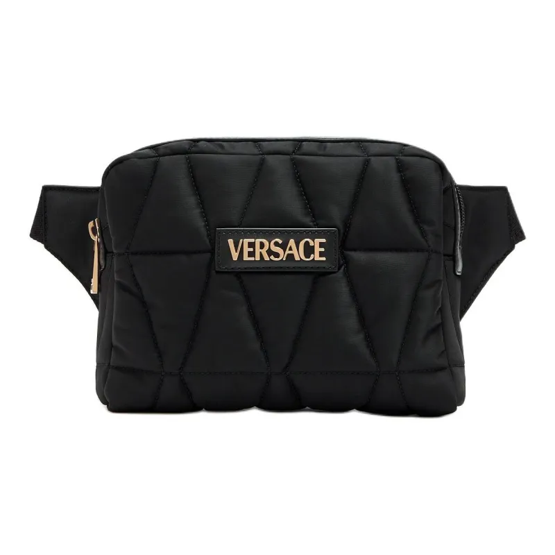 FANSIZHE Nylon Fanny Pack Men's Black-0