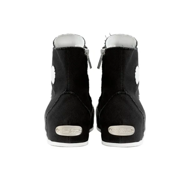 FVVO Anti-Slip And Wear-Resistant Lightweight Height Increasing High-Top Canvas Shoes Unisex-3