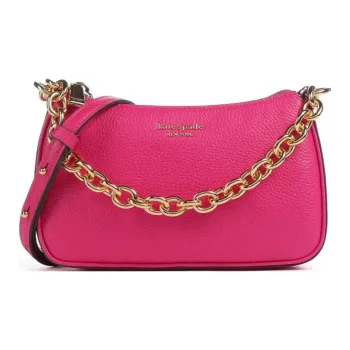 Kate Spade Grain Leather Shoulder Bag Women's Pink