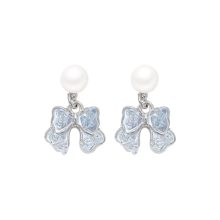 QIANFANGDAHUANGYE Zircon Earrings Women's-0