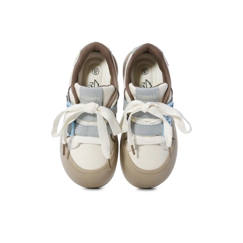 Lovely You Lightweight Anti Slip And Wear Resistant Low Top Skateboard Shoes Women's-3