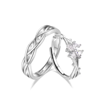 Star Treasures S999 Fine Silver Rings Unisex