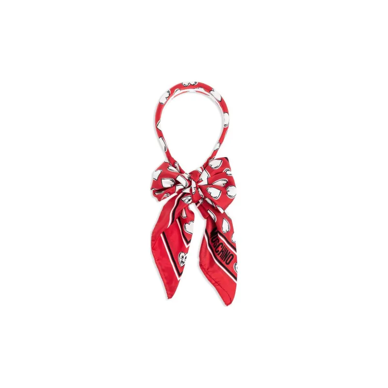 MOSCHINO Silk, Polyester Hair Bands Women's Red-0